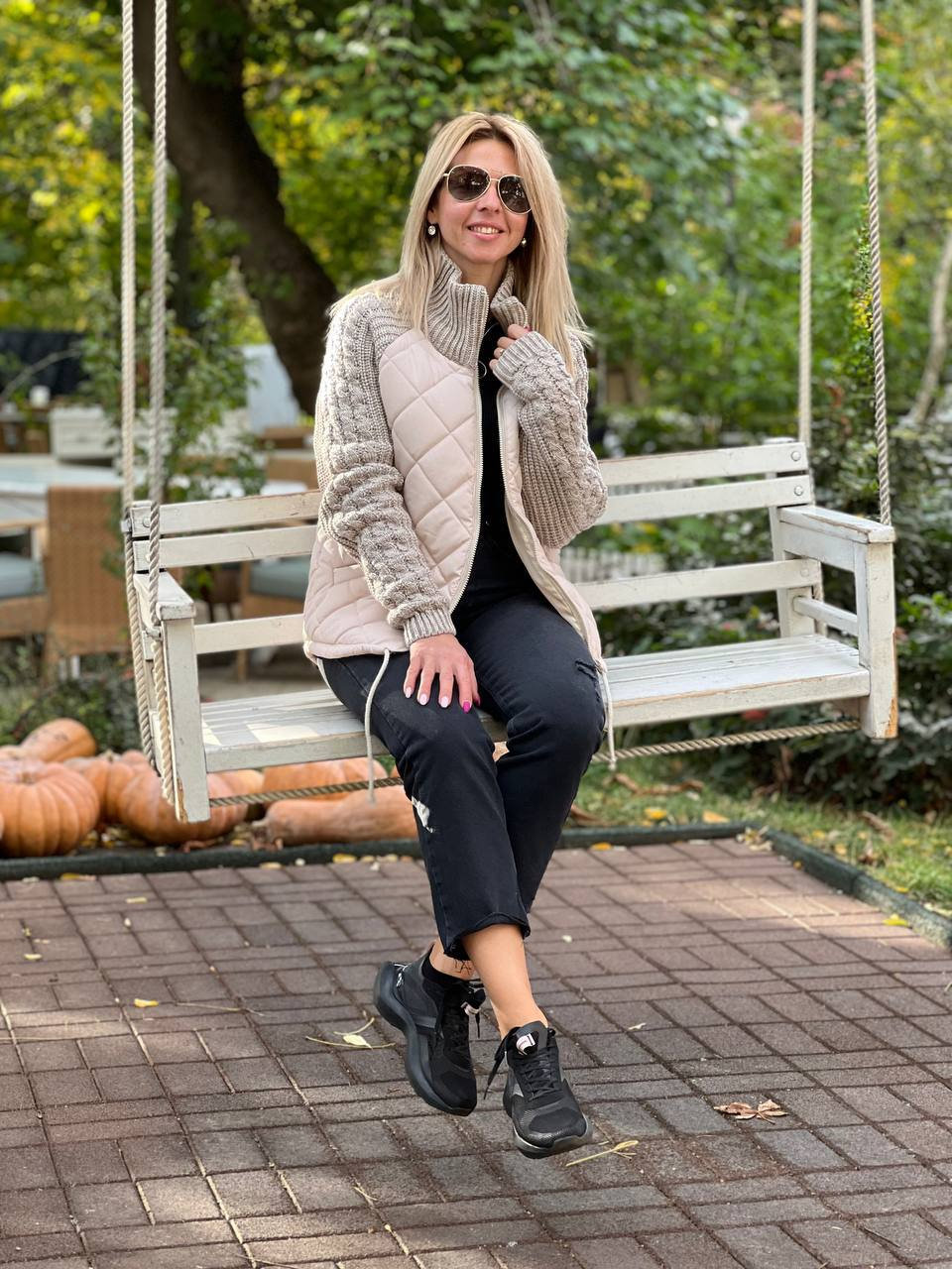 Nora | Patchwork Neuletakki Naisille